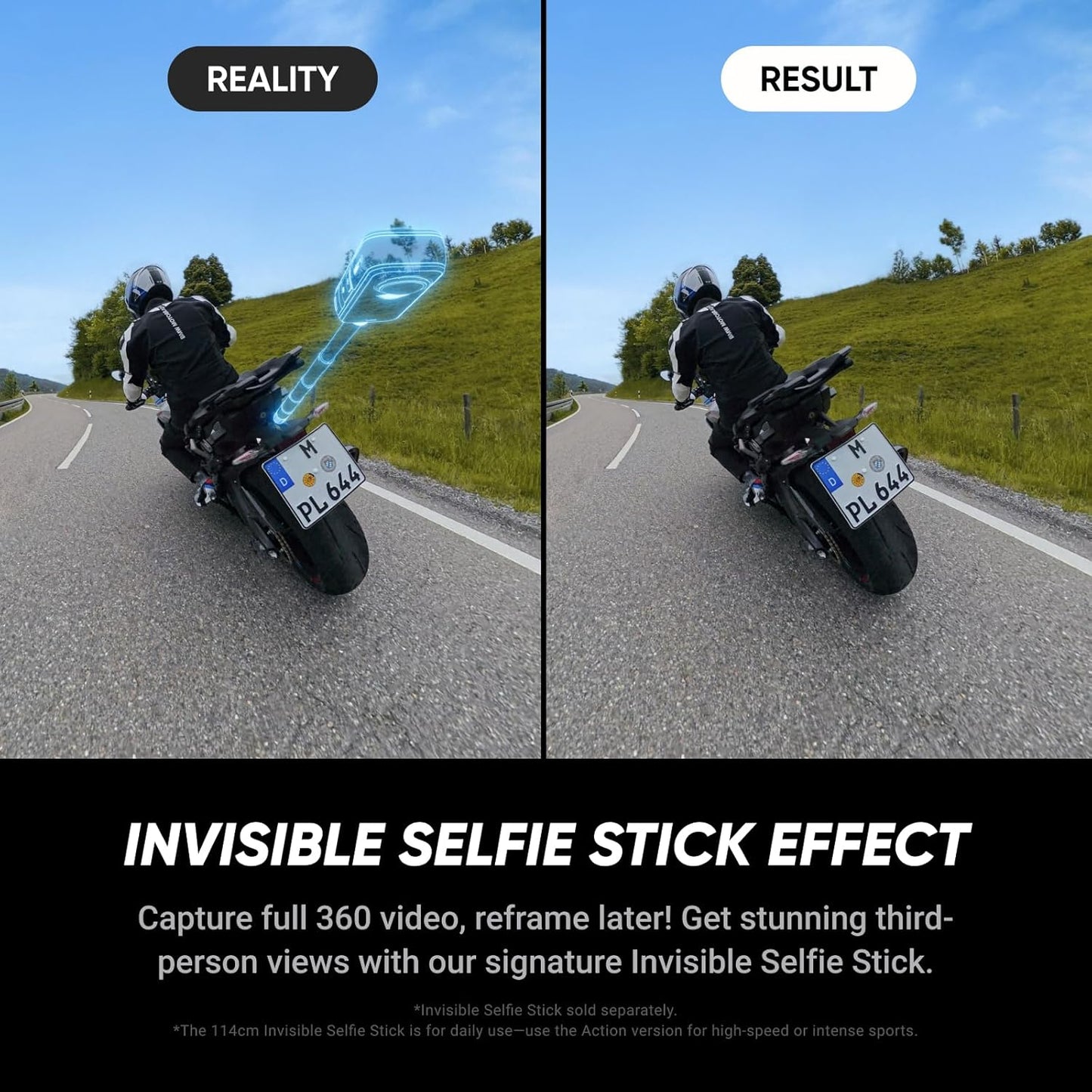 Insta360 X5 BMW Motorrad Edition - Waterproof 8K 360 Action Camera, Leading Low Light, Invisible Selfie Stick Effect, Rugged and Replaceable Lens, 3-Hour Battery, Built-in Wind Guard, Stabilization