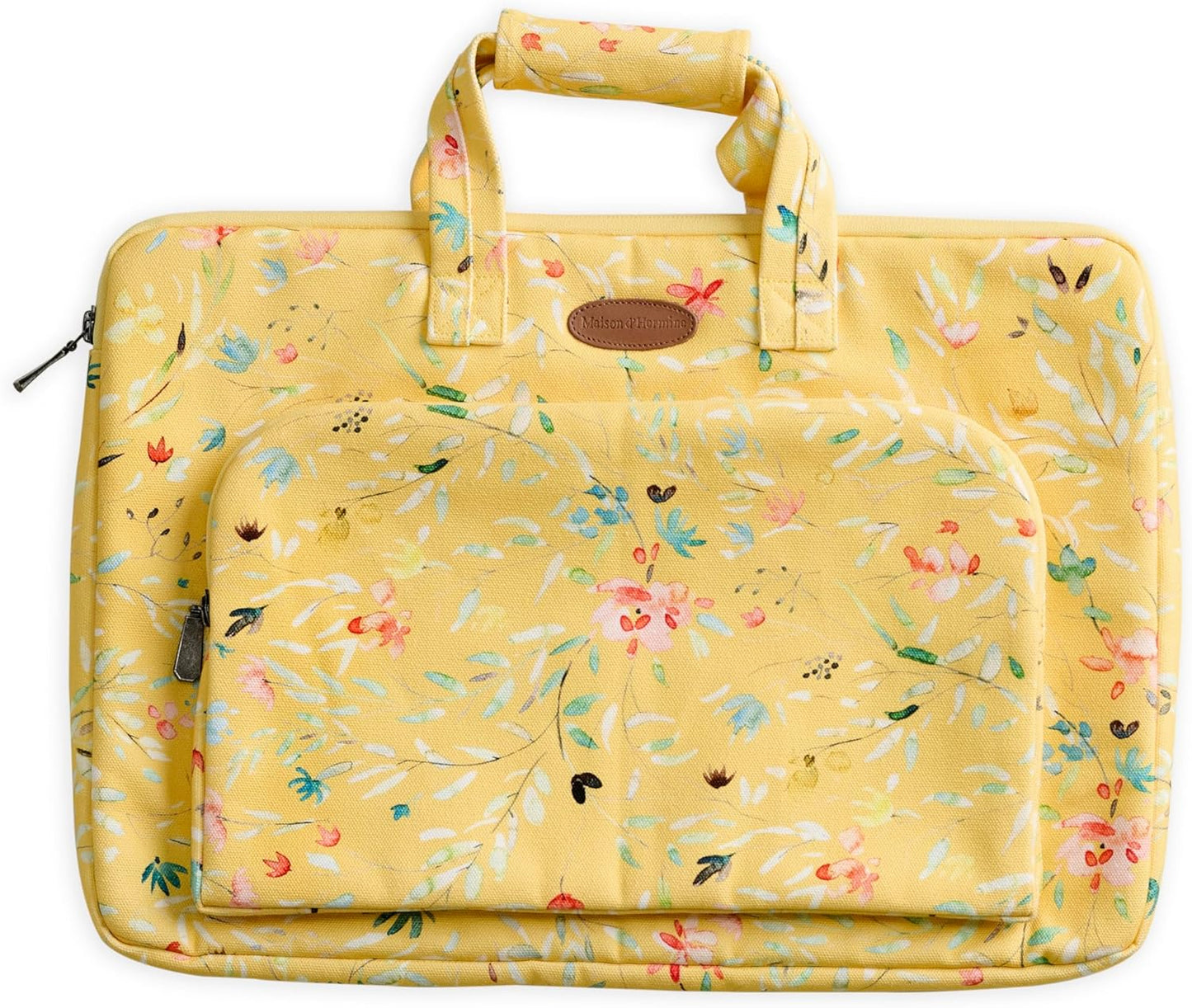 Maison d'Hermine Laptop bag with front pocket Stain and water repellent Cotton canvas