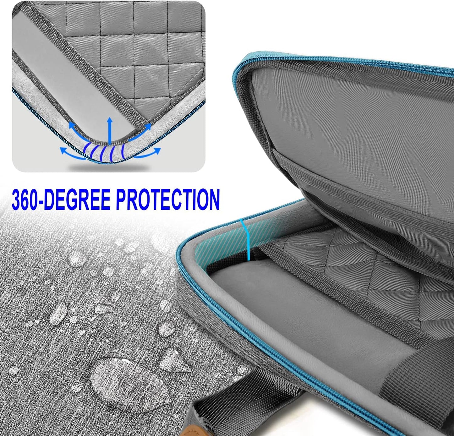 ZINZ Slim Expandable 13 13.3 13.6 14 Laptop Case Sleeve Compatible with MacBook Air/Pro 13-14 M1 M2 M3 2021-2023 Pro/Max,13.5 Surface Laptop 4/3,L01G02