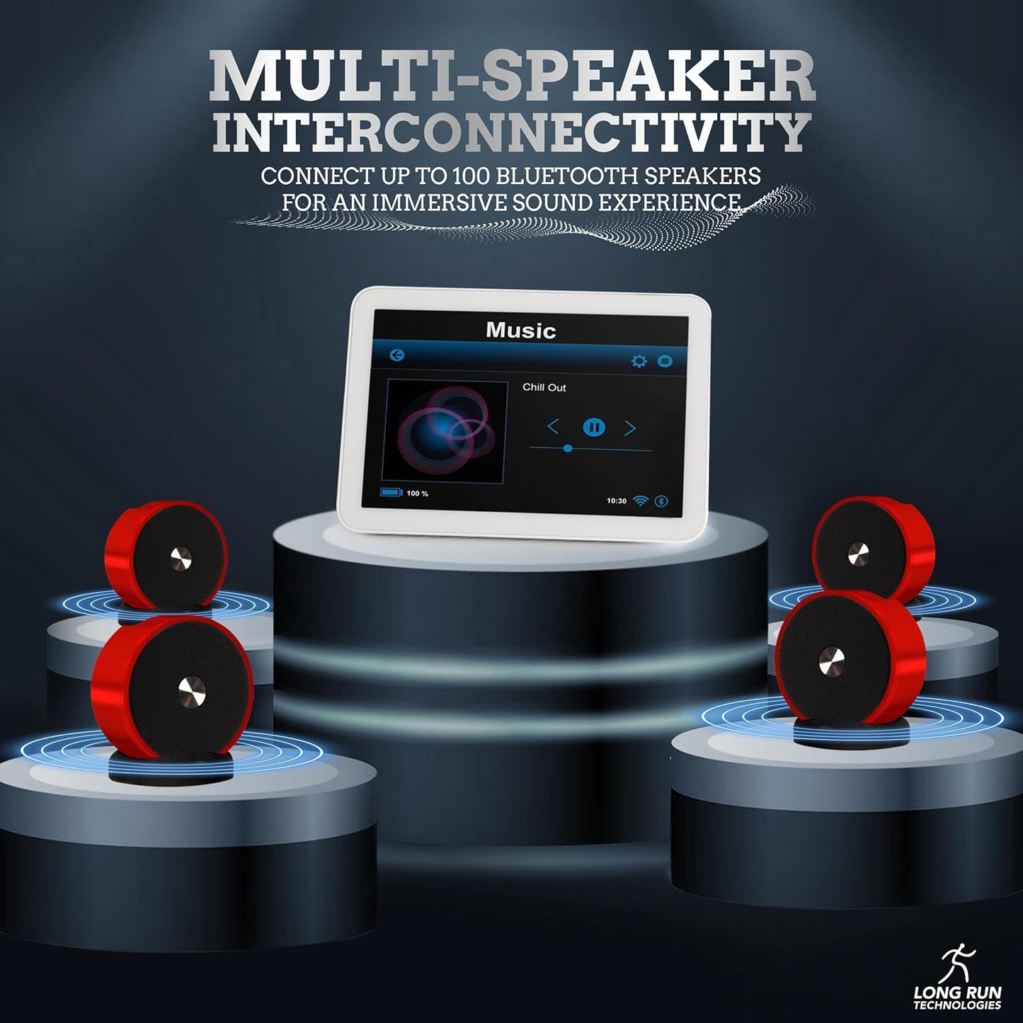 Bluetooth Speaker Pair - TF SD Card 3.5 mm Audio Cable - Dual Pairing Bluetooth Speakers - Bluetooth Multiple Wireless Speakers - Mothers Day Gift For Mothers - Bluetooth Speaker Multiple Pairing Red
