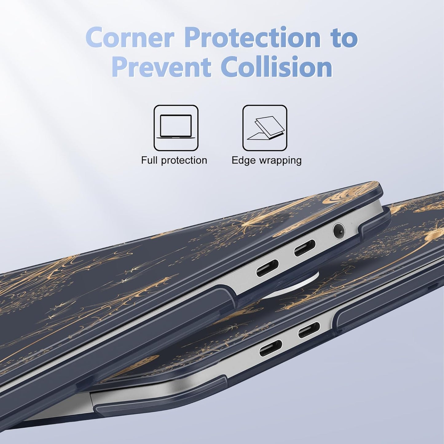 for MacBook Pro 16 inch Case 2019 2020 Release Model A2141, Plastic Hard Shell Cover with Keyboard Cover for MacBook Pro 16 inch with Touch Bar & Touch ID - Butterflies