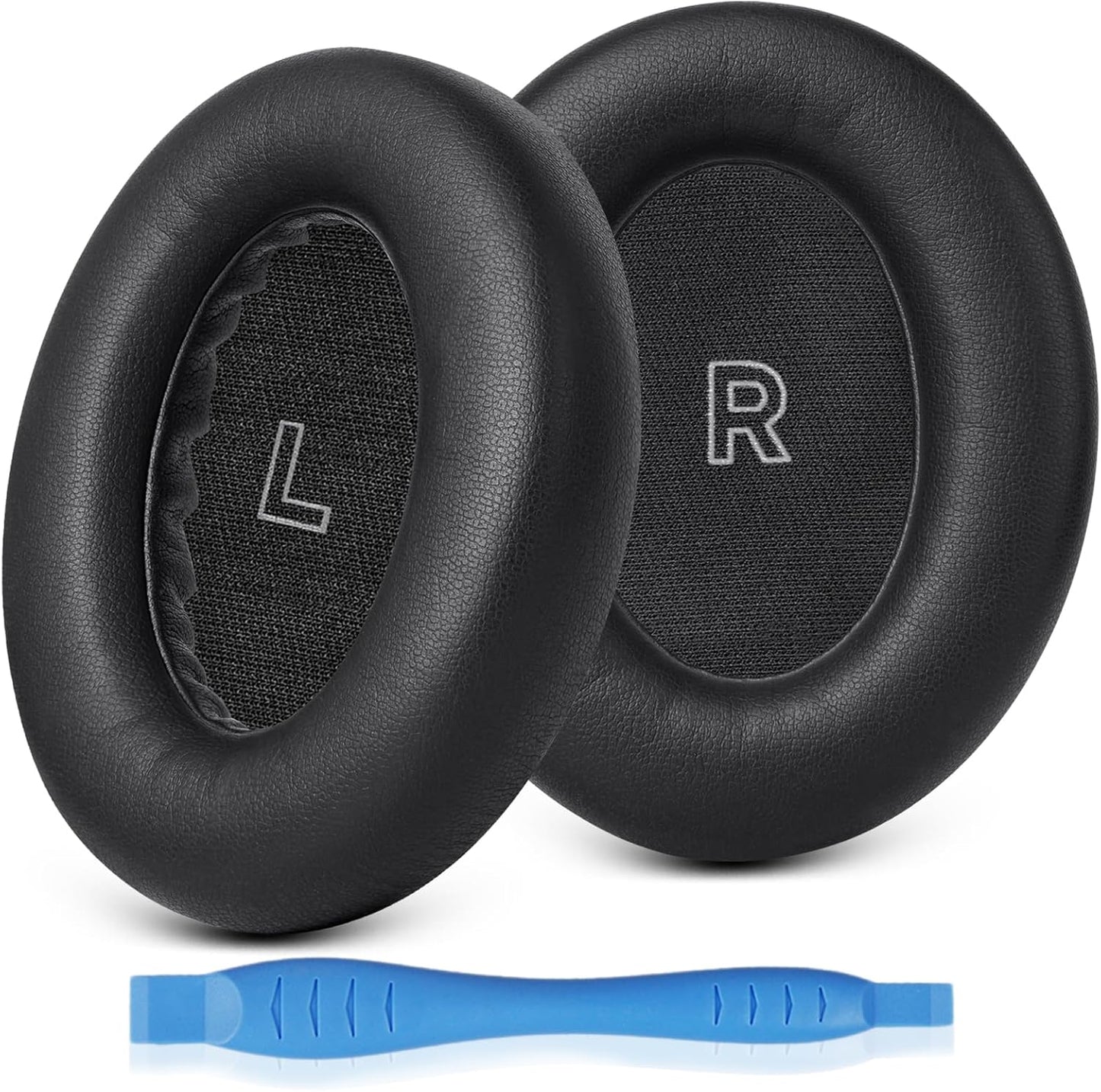 GEVO Earpads Replacement for Bose QuietComfort Ultra (QC Ultra), Ear Pads Cushions Replacement with Protein Leather and Memory Foam,Black