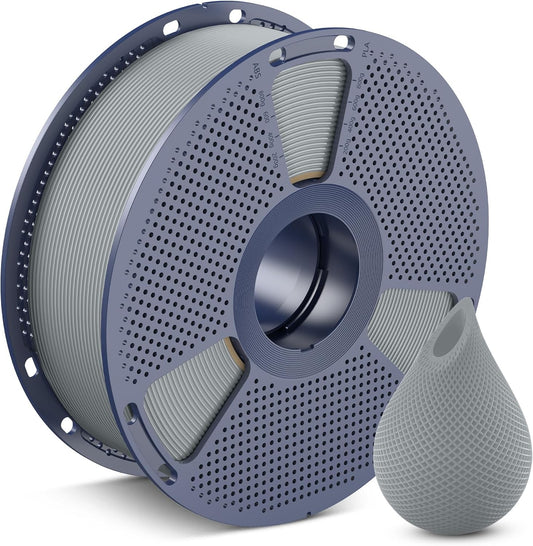 SUNLU 3D Printer Filament PETG Filament 1.75mm, Less Stringing Good Layer Adhesion High Toughness, PETG Filament 1.75 ±0.02mm, 1kg Spool(2.2lbs),1kg,Grey