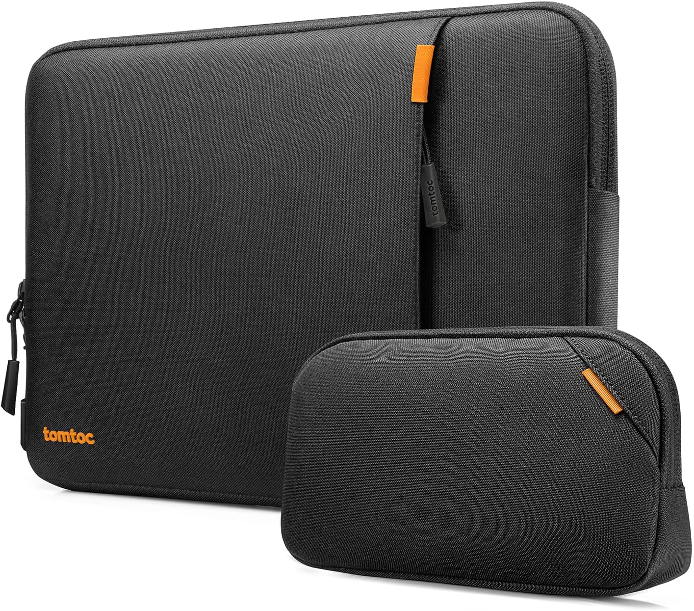 tomtoc 360 Protective Laptop Sleeve Set for 16-inch MacBook Pro M4/M3/M2/M1 Pro/Max A3403 A3186 A2991 A2780 A2485 2024-2019, Dell XPS 16 Plus Laptop, Water-Resistant MacBook Case with Accessory Pouch