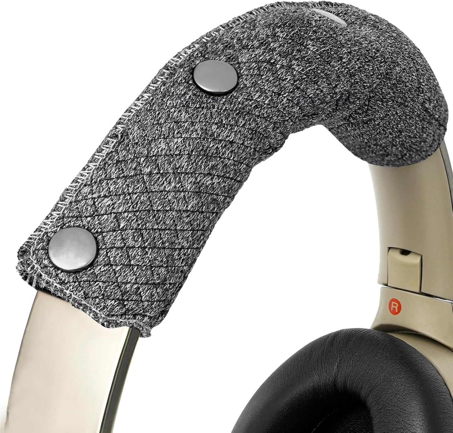 GEVO Replacement Headphone Headband Cover for Sony WH-1000XM4,WH-1000XM3/H910N/XB910N/XB900N/CH710N Headphones,Headband Cushioning Pad Protects Repair Parts,Easy Installation,No Tools Required (Gray)