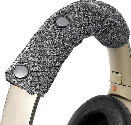 GEVO Replacement Headphone Headband Cover for Sony WH-1000XM4,WH-1000XM3/H910N/XB910N/XB900N/CH710N Headphones,Headband Cushioning Pad Protects Repair Parts,Easy Installation,No Tools Required (Gray)