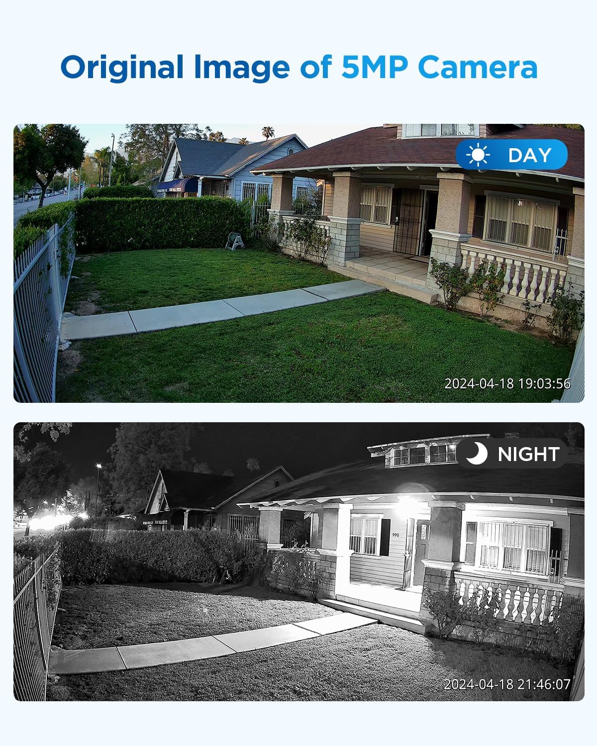 4COVR Security Camera Outdoor System, 4K 8 Channel H.265 NVR with 2TB HDD, AI Human Vehicle Detection & Night Vision, 8X 5MP Commercial IP67 Dome IP Camera Built-in Mic, 24/7 Recording, LY97AX5M0808