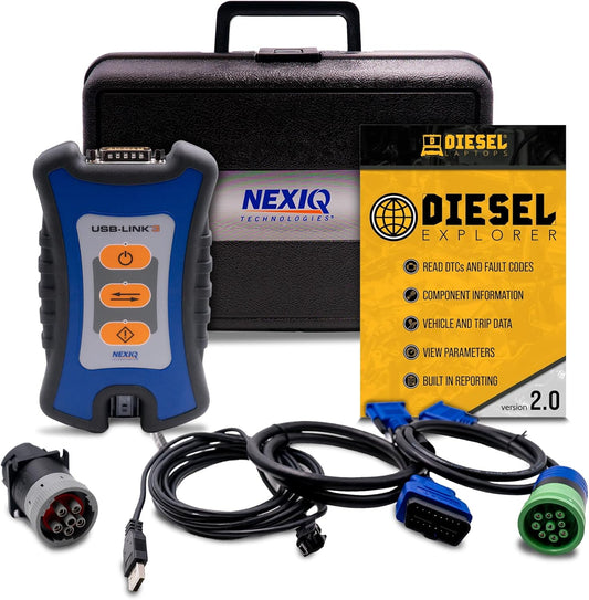 Diesel Laptops Nexiq USB Link 3 Wired Edition with Repair Information & Diagnostic Software