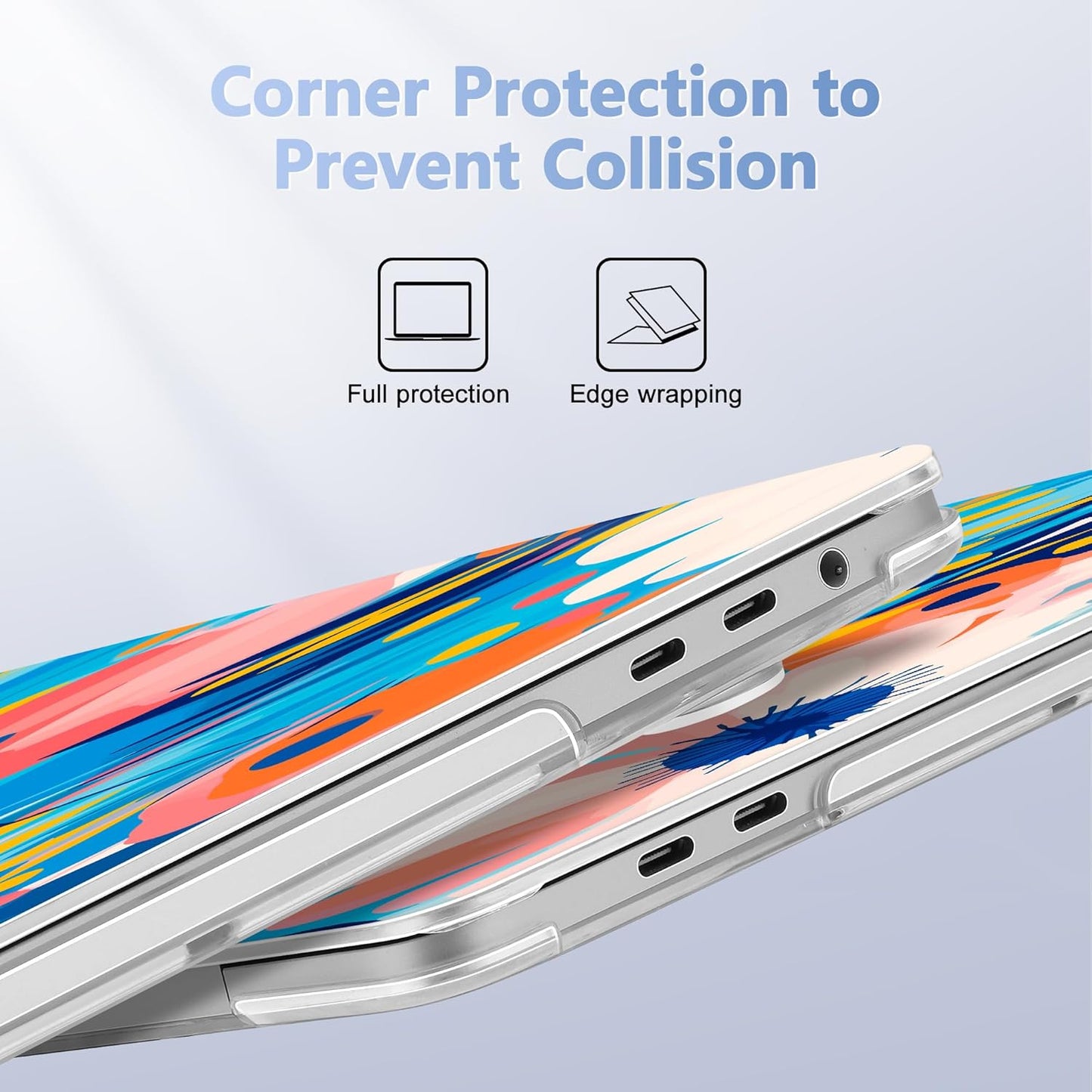 for MacBook Pro 16 inch Case 2019 2020 Release Model A2141, Plastic Hard Shell Cover with Keyboard Cover & Screen Protector for MacBook Pro 16 inch with Touch Bar & Touch ID, Ornament