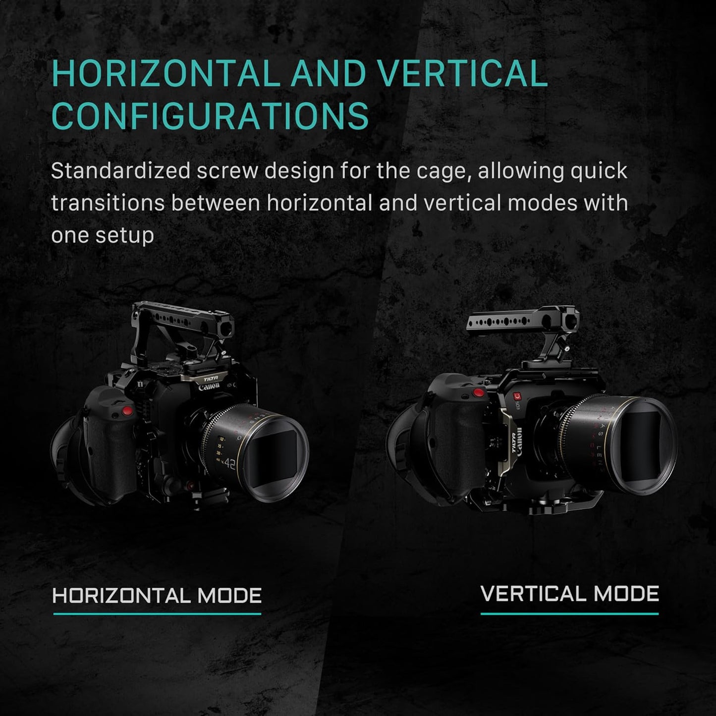 Tilta Camera Cage Advanced Kit for Canon C400 | Includes Full Cage, Rear Accessory Plate, Top Handle Extension, Shoulder Baseplate & More | Arri Rosette, NATO Rail, 3/8"-16 & 1/4"-20