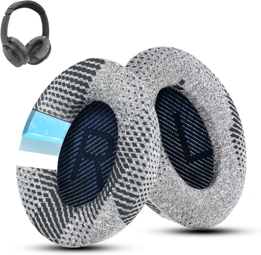 Cooling-Gel QuietComfort 35 / QC35 ii Replacement Ear Pads for Bose Headphones, Also Fit for Bose QC45 QC35 QC25 QC2 QC15/ Around-Ear 2 AE2i AE2w/ SoundTrue & SoundLink Series, Dark Blue