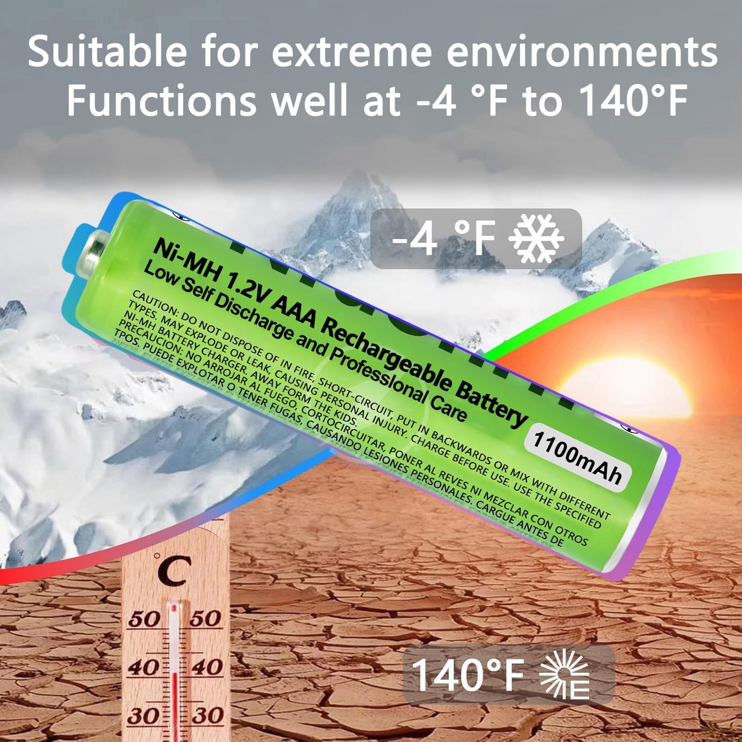 8 Pack NI-MH AAA Rechargeable Battery for Panasonic, 1.2V 1100mah AAA Rechargeable Batteries for Panasonic Cordless Phones Handset, Remote Controls, Electronics