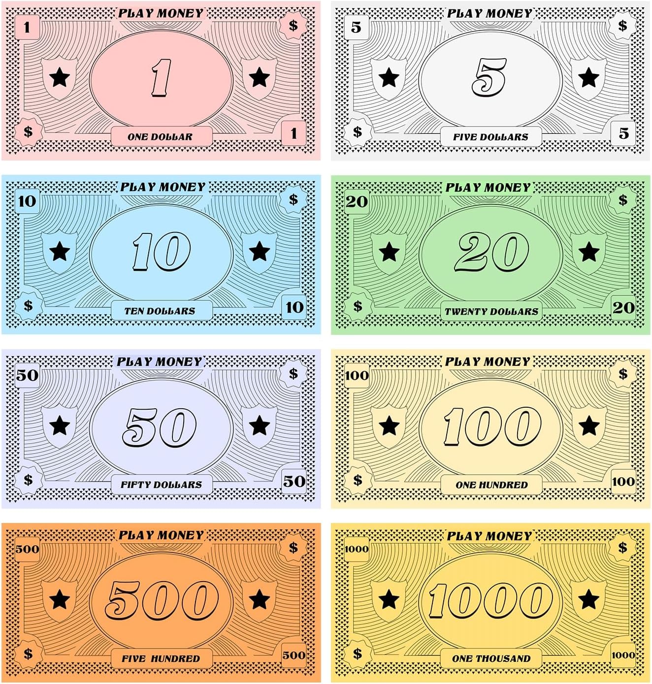 915Pcs Play Props Learning Education Toys for Kids Board Games, Double Sides Printing Paper Teaching Toys for Kids