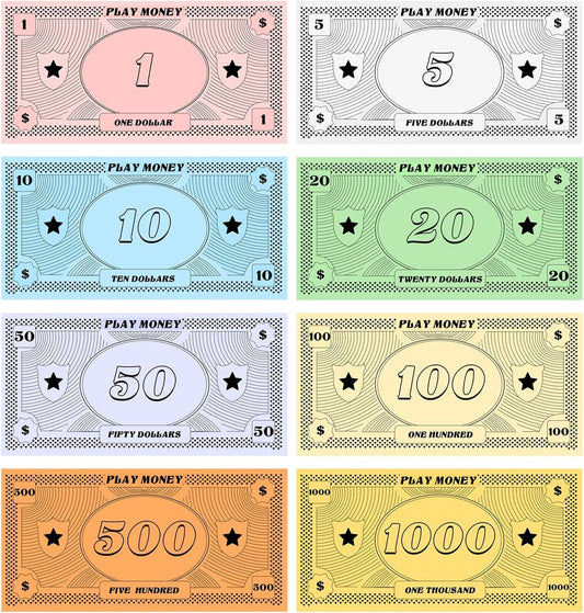 915Pcs Play Props Learning Education Toys for Kids Board Games, Double Sides Printing Paper Teaching Toys for Kids