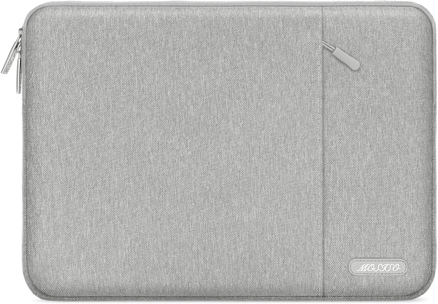 MOSISO Laptop Case 13 inch, 13 inch Laptop Sleeve Compatible with MacBook Air M4 M3 M2 M1 2025-2018 / Pro M2 M1 2025-2016, Polyester Vertical Computer Sleeve Bag with Pocket, Gray