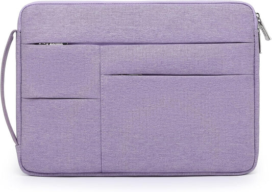 HYZUO 15-16 Inch Laptop Sleeve Bag for MacBook Pro 16 M4/M3/M2/M1 2025-2019, 15" Surface Book, Portable NoteBook Case for 15" 15.6" HP Dell Lenovo ThinkBook Asus Acer Samsung HUAWEI, Lilac Purple