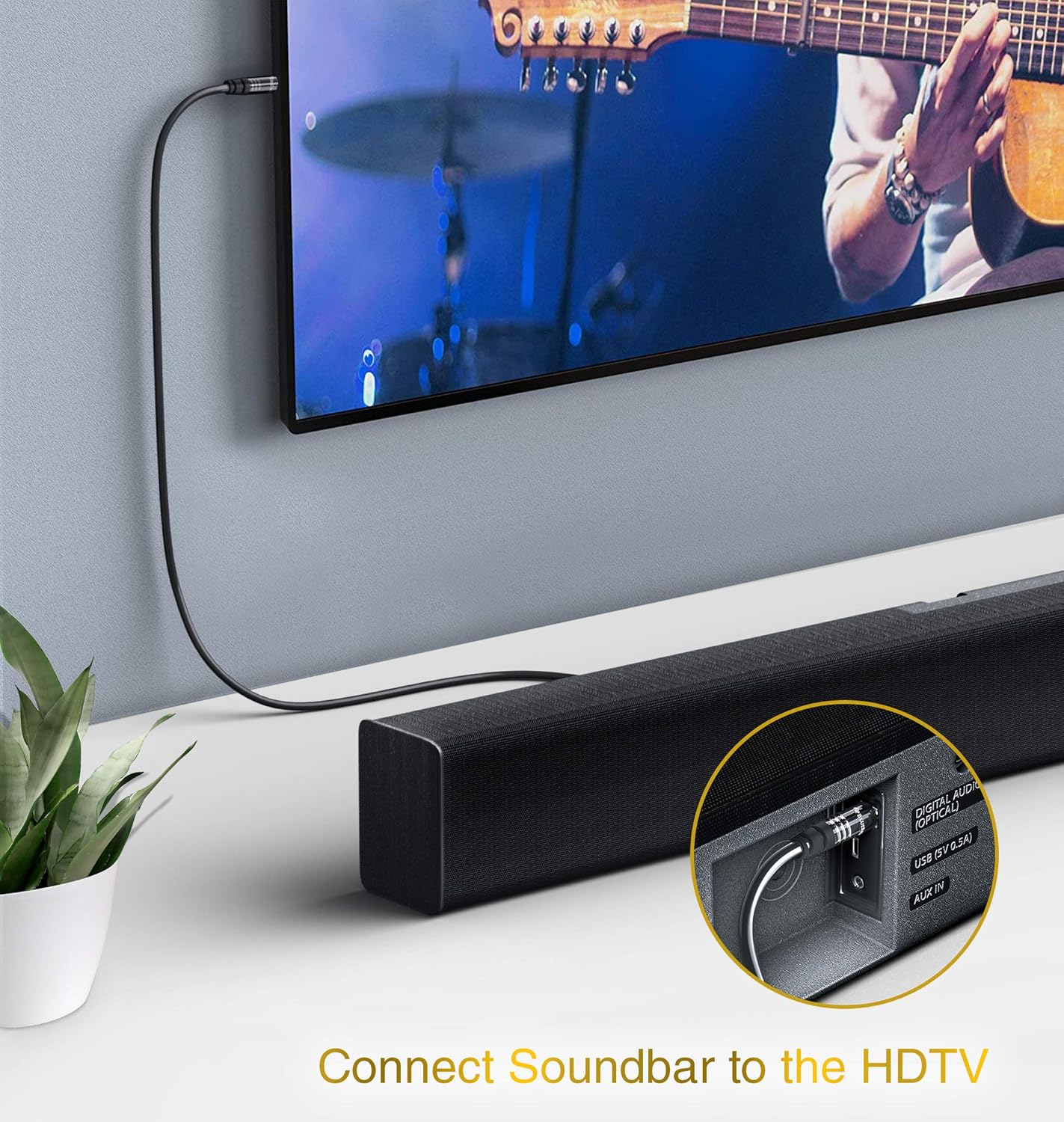 BlueRigger Digital Optical Audio Toslink Cable (100FT, Fiber Optic, Aluminum Shell, 24K Gold-Plated) - Compatible with Home Theatre, Sound Bar, TV, Xbox, PlayStation PS4 – Premium Series