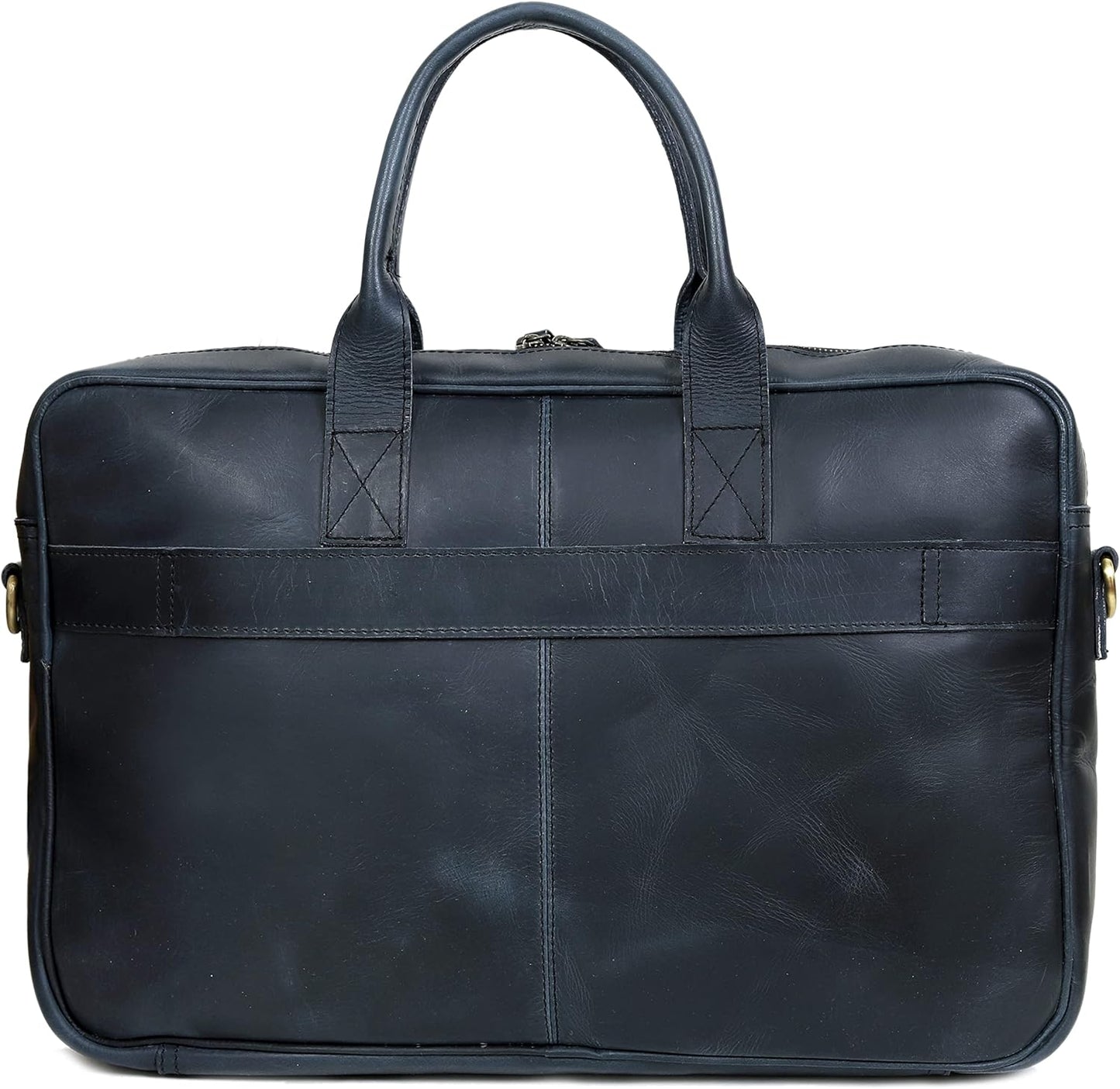 VC VINTAGE COUTURE Leather briefcase bag for men Leather Laptop Bags For Men and Women Travel Messenger Bag
