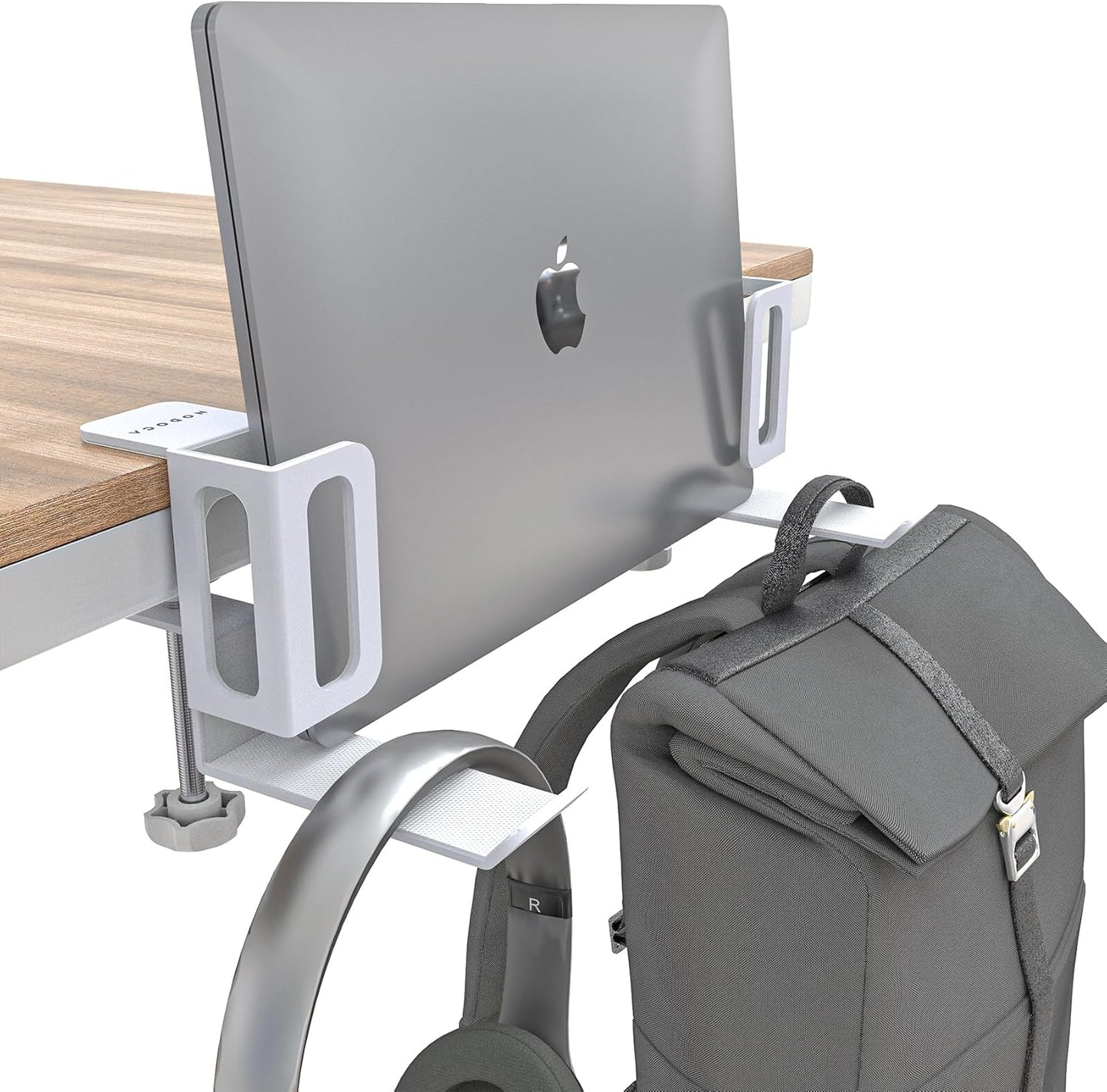 NODOCA Desk Side Storage for Laptop(White), P01-US-W