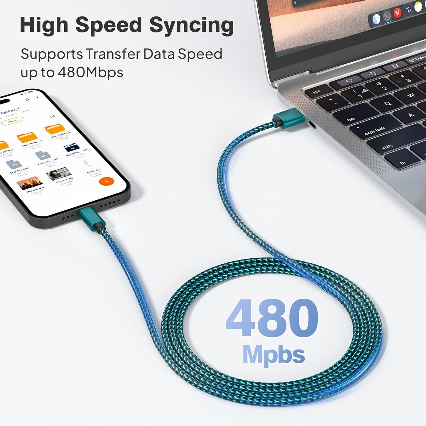 Elebase USB C Car Charger Cable 3 Pack 1.5/3.3/6.6FT,USBC Charging Cord for iPhone 15 16 Max Samsung Galaxy S8 S9 S20 S21 S22 S23 S24 Note 10 20,Moto Play Power G Pro Fast Stylus,Motorola Edge One 5G