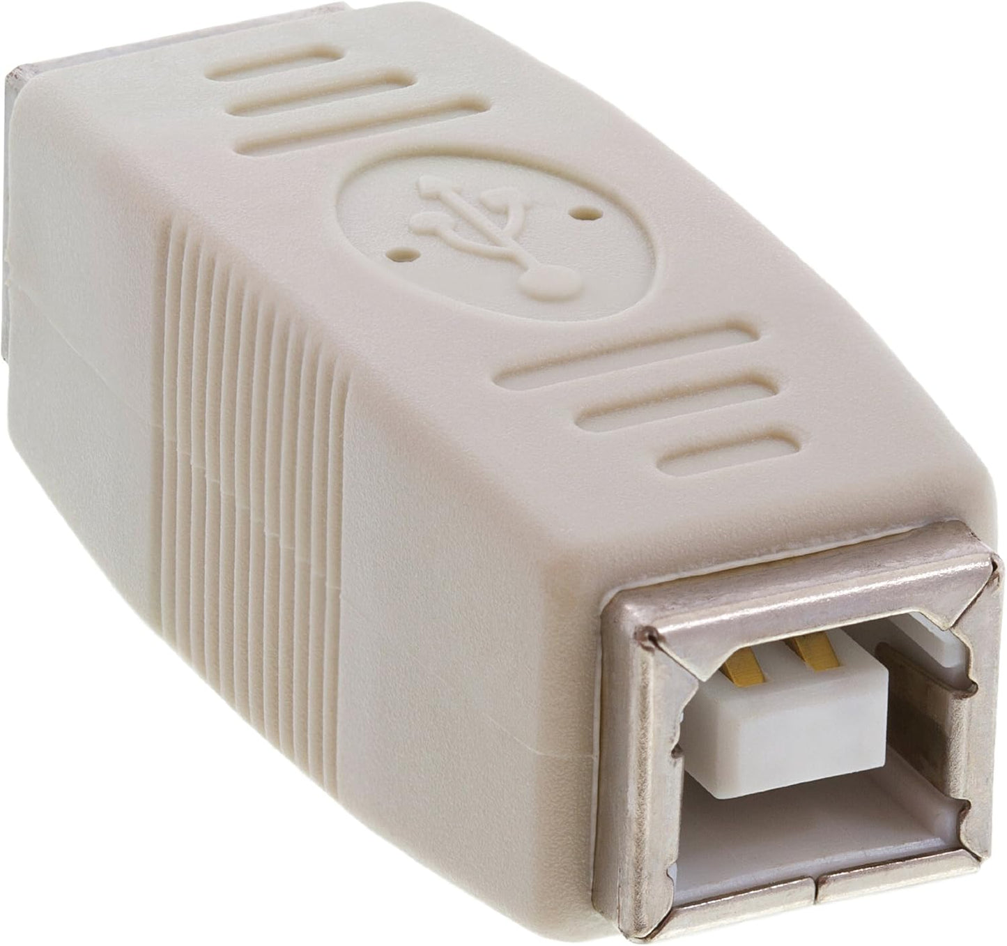 Cmple - USB B to B Adapter USB 2.0 Female to Female Coupler Jack to Jack Connector Converter for Printer Cable Scanner HDD External Hard Drive