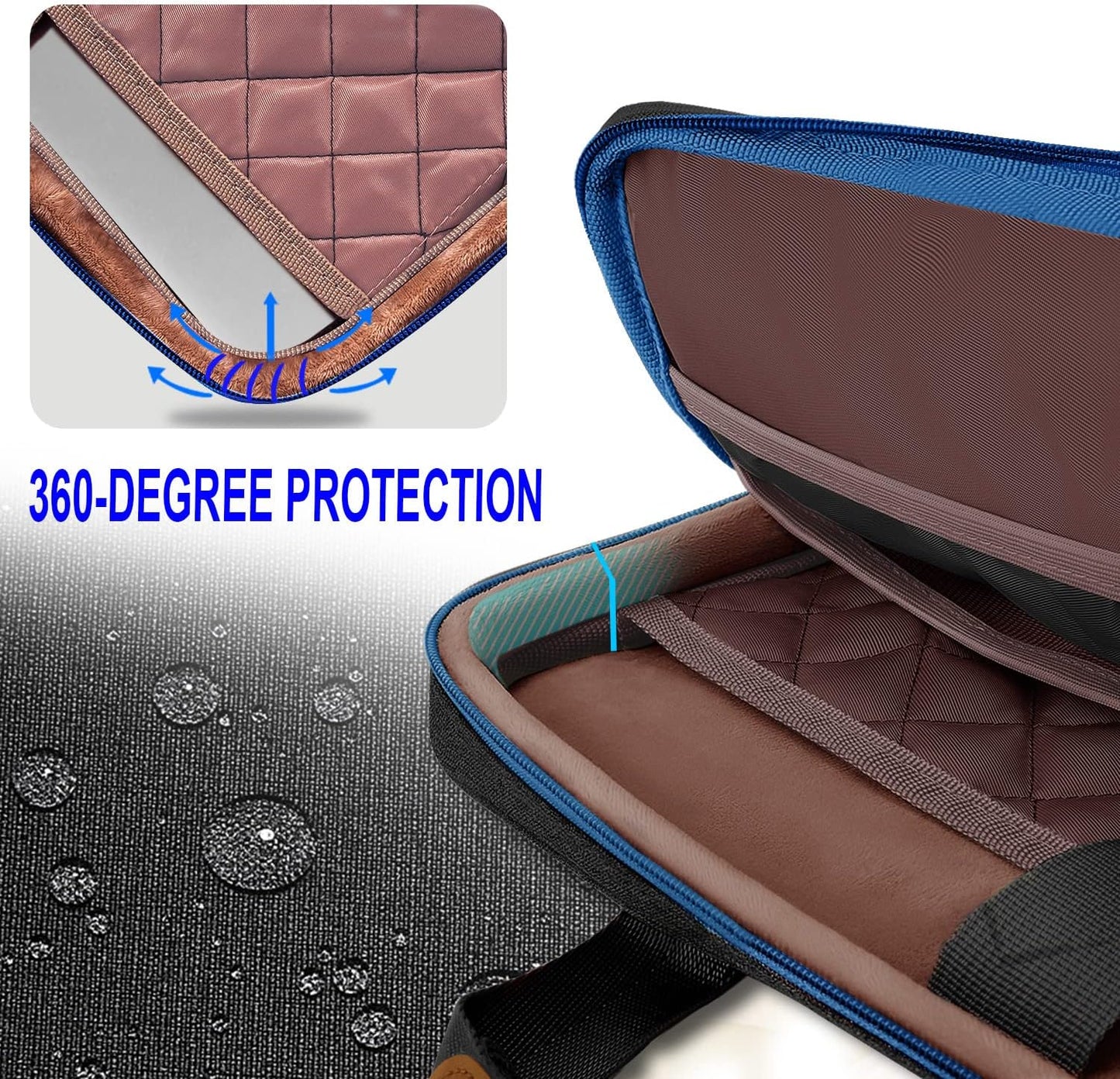 ZINZ Slim Expandable 13 13.3 13.6 14 Laptop Case Sleeve Compatible with MacBook Air/Pro 13-14 M1 M2 M3 2021-2023 Pro/Max,13.5 Surface Laptop 4/3,B01K03