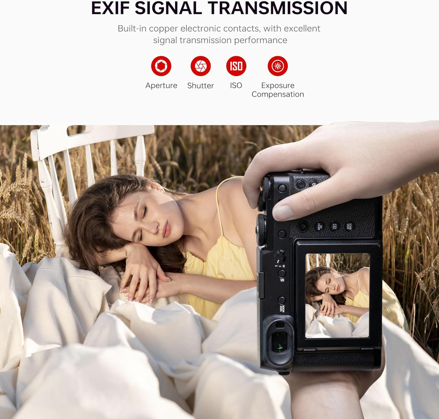 VILTROX EF-GFX II Auto Focus Lens Mount Adapter Converter with Aperture Control, EXIF Transmitting Compatible with Canon EOS EF/EF-S Lens to Fujifilm G-Mount GFX Cameras GFX 100S 50S 50R