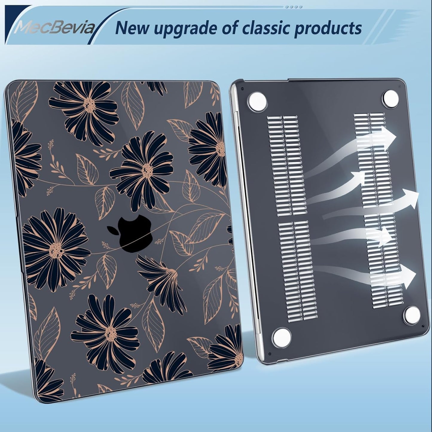 Compatible with MacBook Air 15 inch Case, M4 A3241/M3 A3114/M2 A2941 (Released 2025 to 2023), Hard Shell, Keyboard Cover, Screen Protector, Webcam Cover & Type-C Adapter, 016