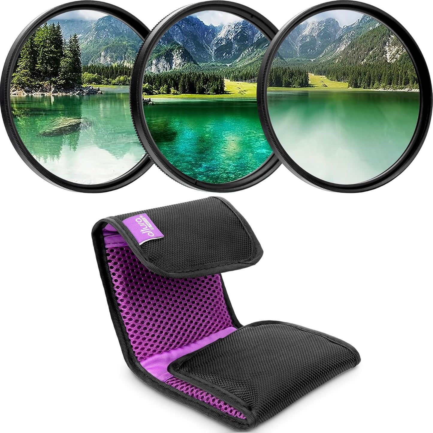 Altura Photo 95mm Lens Filter Kit - Multi-Coated UV Protector, CPL Polarizing and ND Neutral Density Filters + Case for Camera Accessories & Lenses