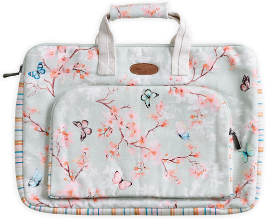 Maison d'Hermine Laptop bag with front pocket Stain and water repellent Cotton canvas