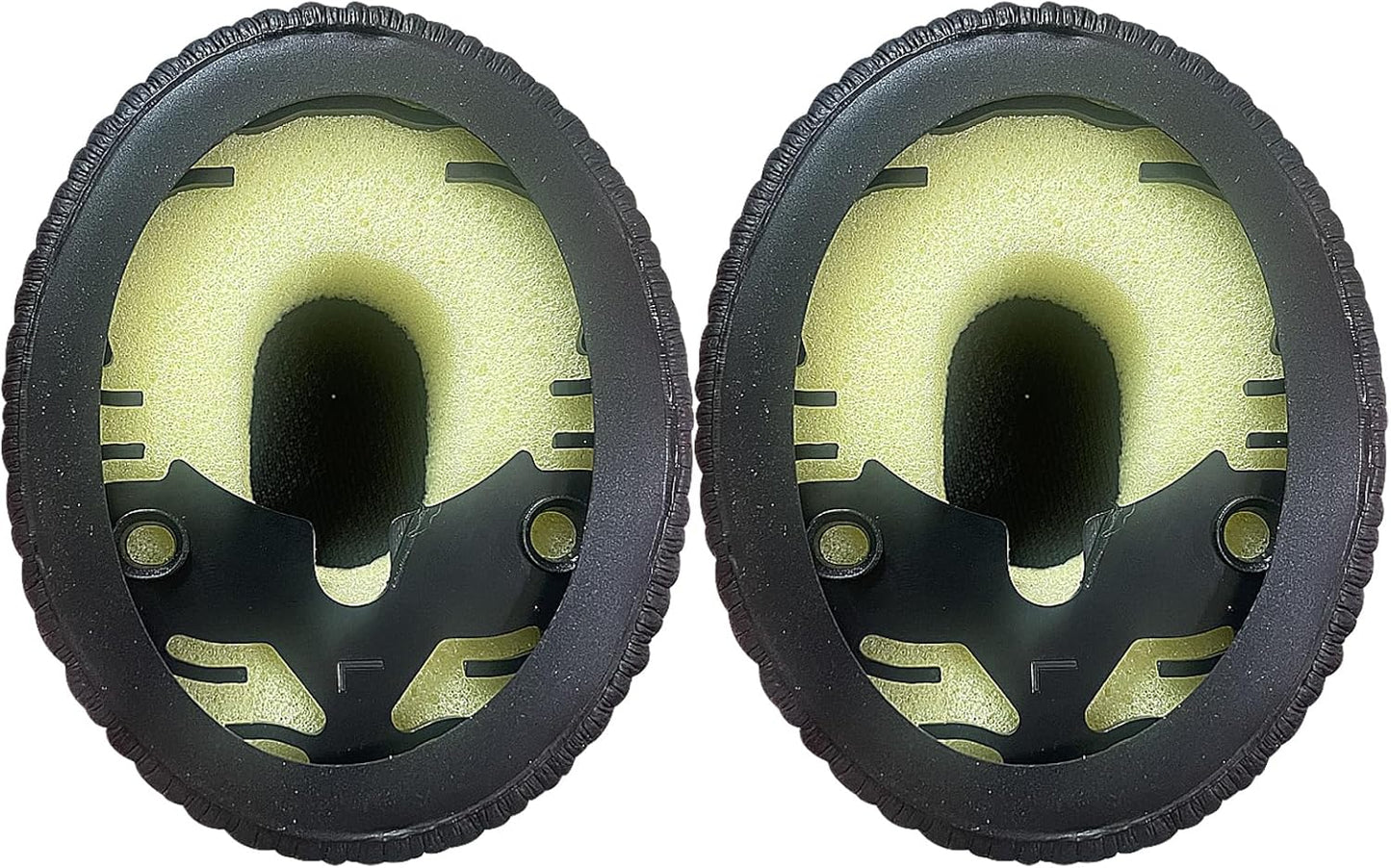 Bose QC3 Earpads,Headphones Replacement Ear Pads Memory Foam Ear Cushion Cover Kit for Bose QuietComfort 3 Headphone Accessories- Black