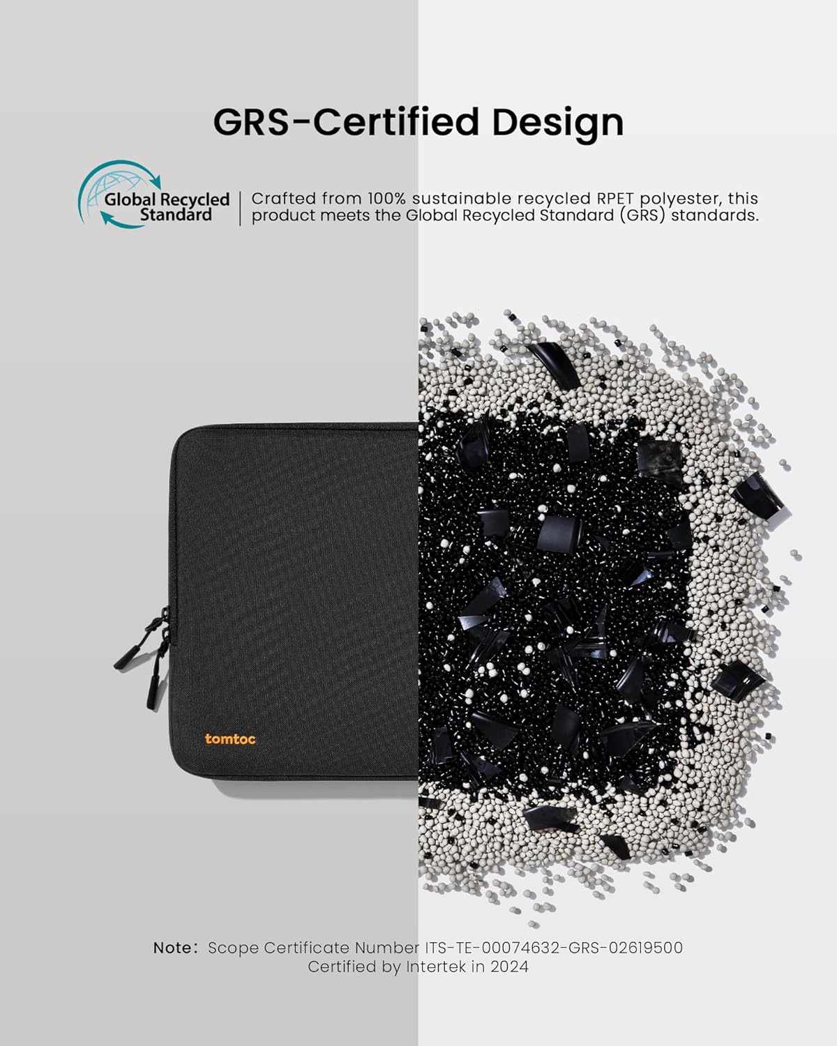 tomtoc 360° Protective Laptop Sleeve for 15.6 Inch Acer Aspire 1/3/5/7, Chromebook, Lenovo IdeaPad L3, HP Pavilion/Envy, ASUS Chromebook/VivoBook, Water-Resistant Notebook Accessory Bag Case