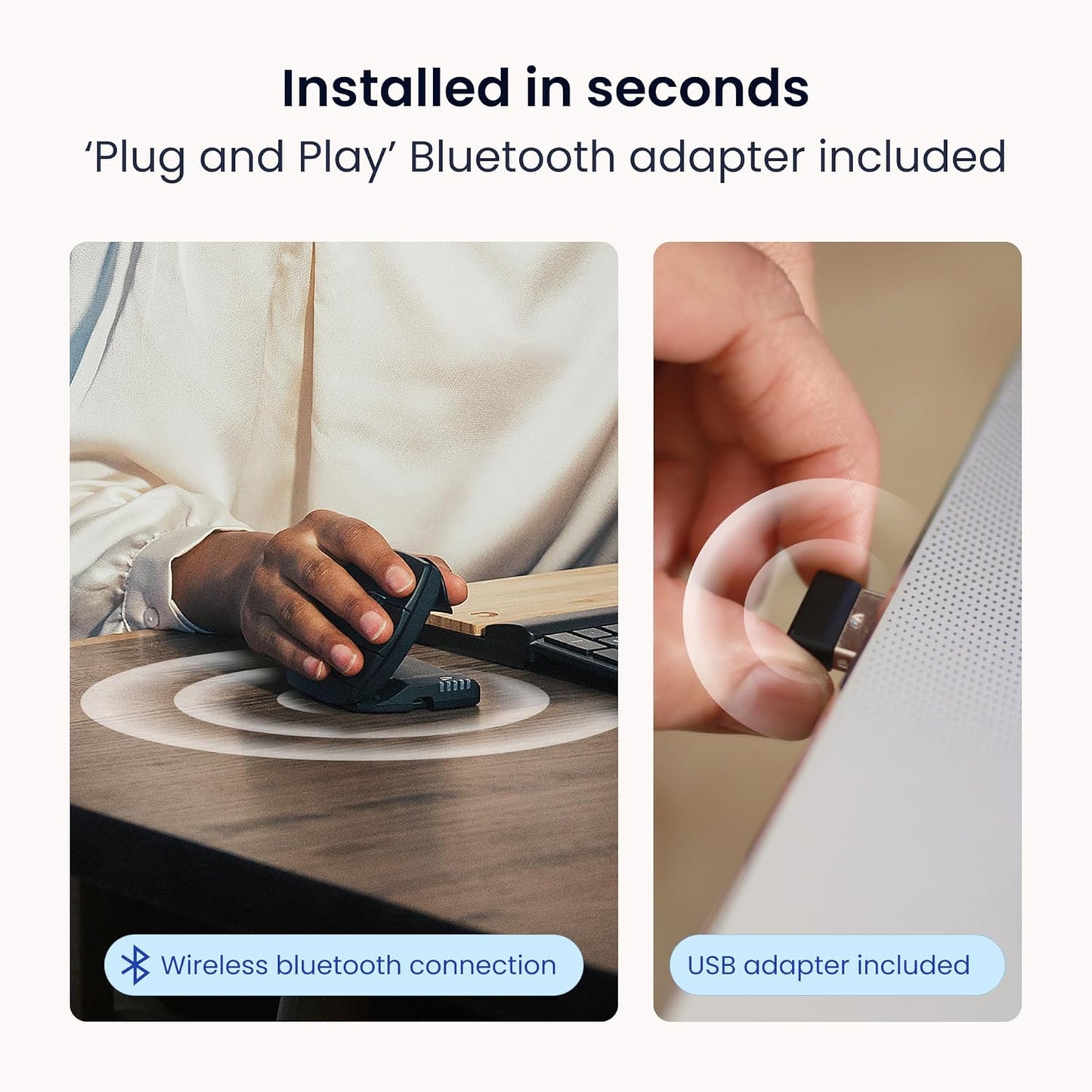 Contour Unimouse Ergonomic Vertical Mouse – Adjustable 35°-70° Angle, Customizable Thumb Rest, Rechargeable Battery with Long Life, 6 Programmable Buttons, Ideal for All Day Comfort and Pain Relief 