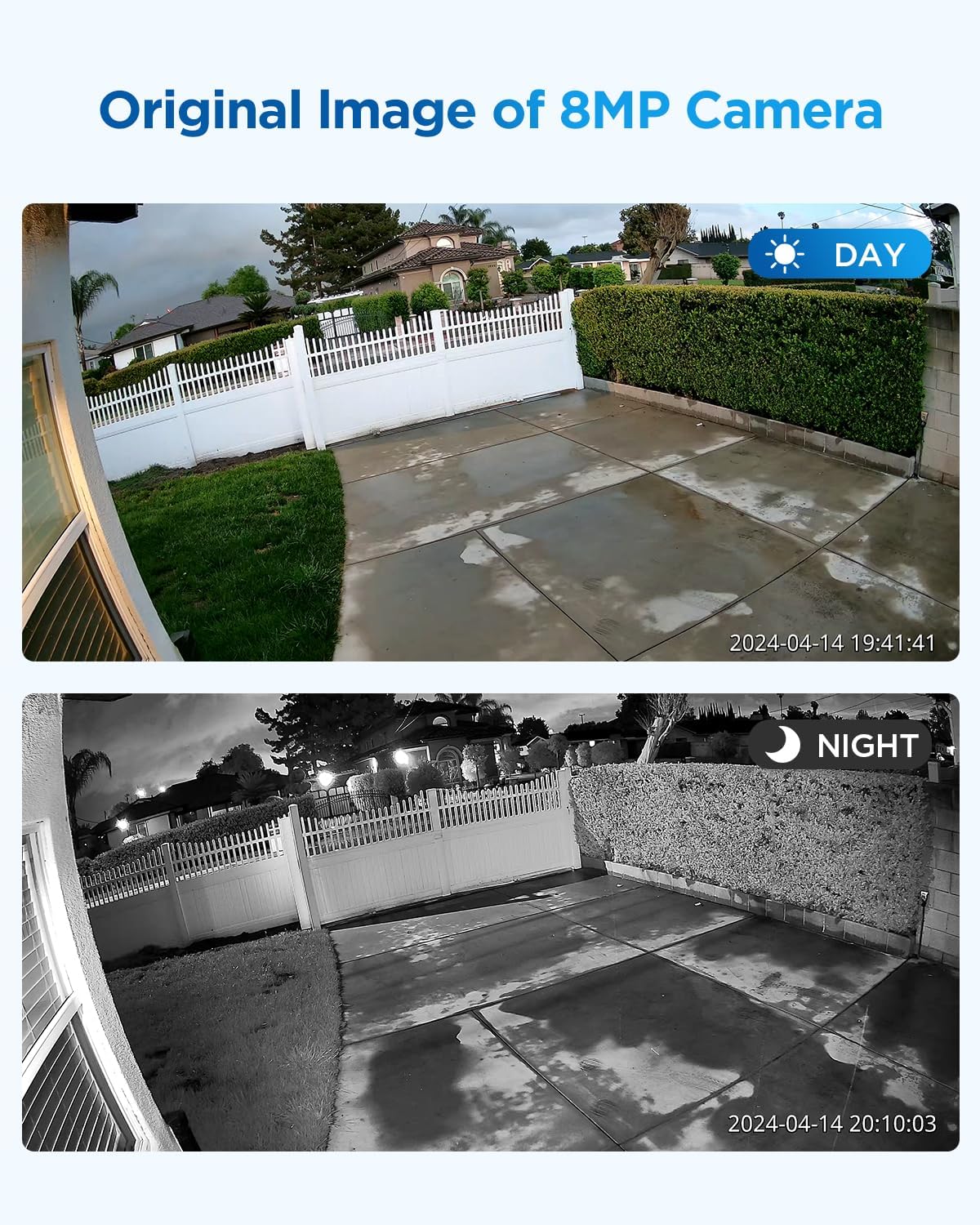 4COVR PoE Security Camera System 4K AI Human Vehicle Detection, 8CH 4K H.265 NVR 2TB HDD, 6Pcs 8MP Wired Commercial Dome IP Camera IP67 Night Vision, 24/7 Home Surveillance Outdoor, LY97AX8M0806