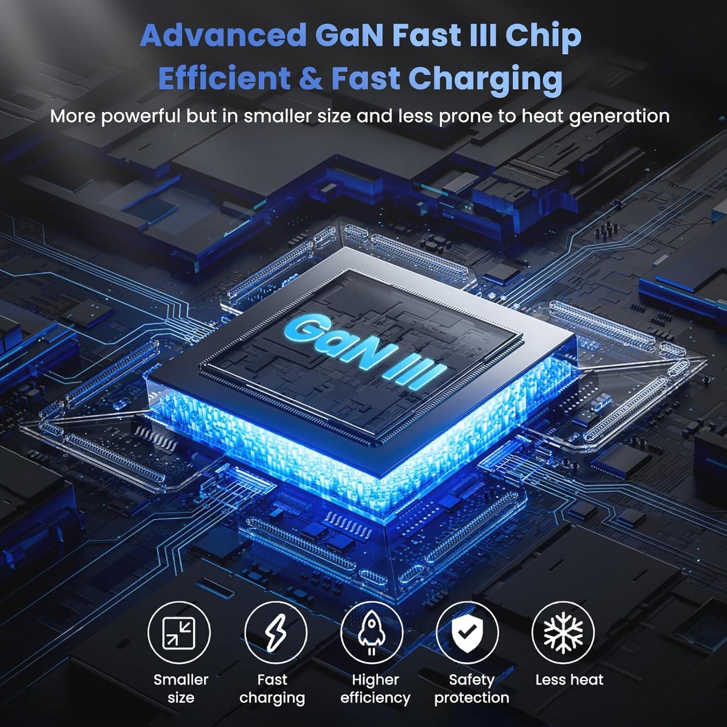 200W USB C Charger Block, 8-in-1 GaN USB C Charger Fast Charging Station Hub, PD 65W Laptop Adapter for MacBook Pro/Air/Dell XPS/iPhone 16/15/14/iPad/Galaxy S24 (White)