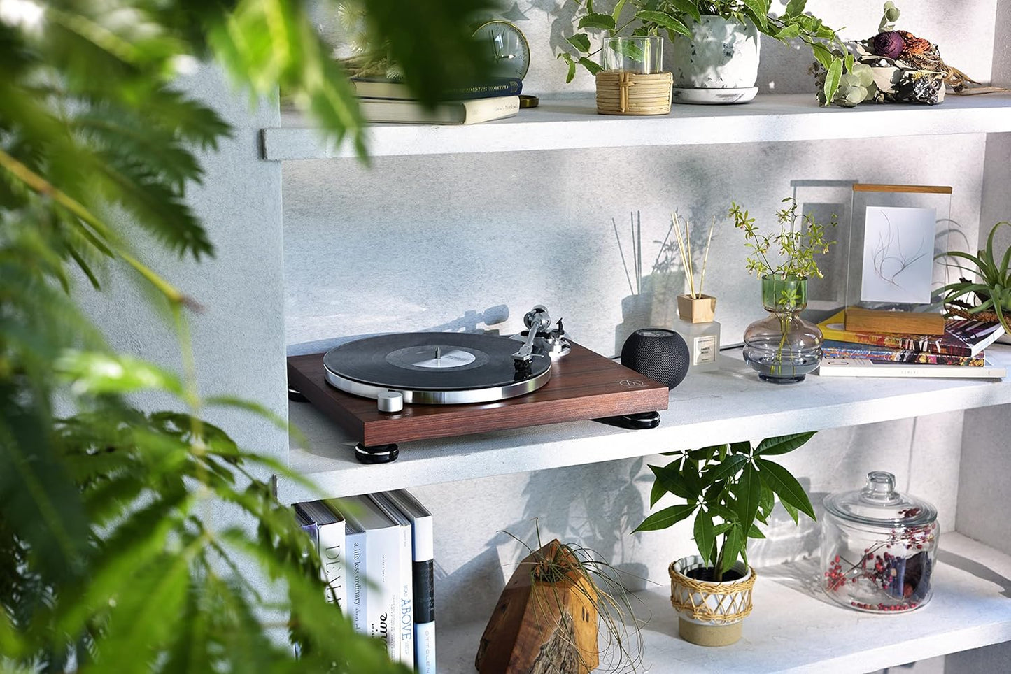 Audio Technica AT-LPW50BT-RW Bluetooth Turntable Manual Belt-Drive 33/45 (Rosewood)