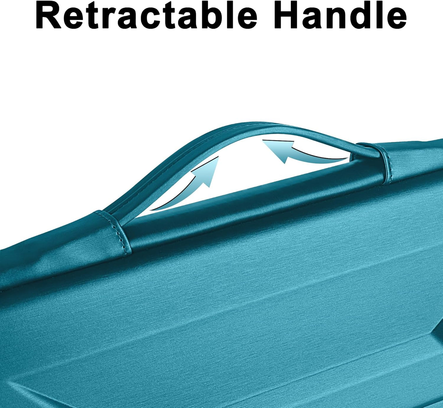 DOMISO 14 Inch Laptop Case Shockproof Sleeve Waterproof Hard Shell Protective Cover for Business & Travel, Fits 14" Lenovo ThinkPad/Dell XPS/HP Pavilion/Macbook Pro (Teal)