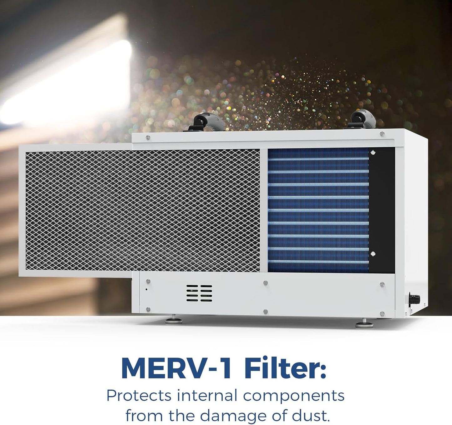 ALORAIR Crawl Space Dehumidifiers 120 PPD Moisture Removal, Crawlspace Dehumidifiers Commercial Dehumidifier for Basement, Auto Defrost, cETL Listed