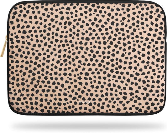 Vandel MacBook Air 13 inch Laptop Sleeve, Fits 13-13.3 inch Laptops: Neoprene MacBook Air & Pro Case, Chromebook, HP Soft Cover | Thin Computer Carrying Bag, Cheetah Mac (M1 & M2) Pouch