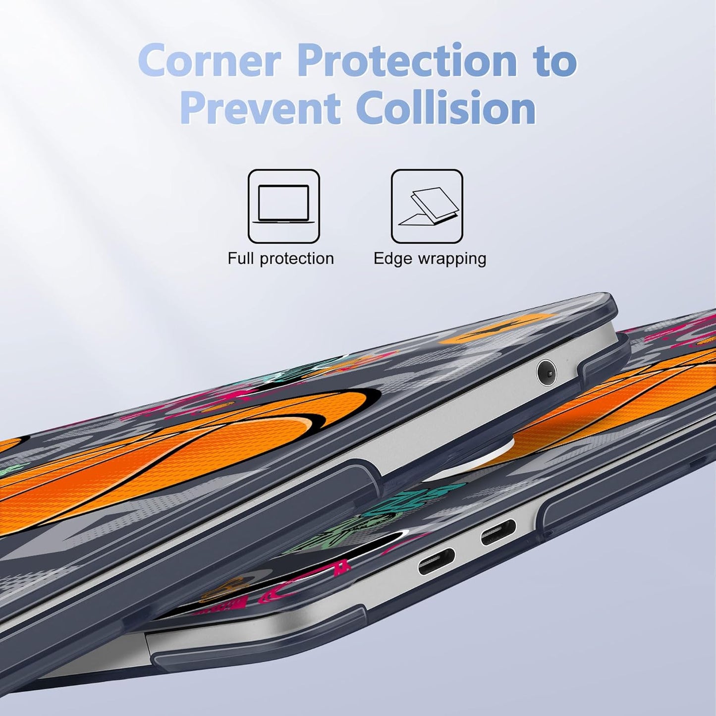 May Chen Case for MacBook Pro 13 inch M2 2023,2022,2021,2020 A2338 M1 A2251 A2289, Plastic Hard Shell Case for MacBook Pro 13" with Touch Bar Fits Touch ID, Boy Baseball