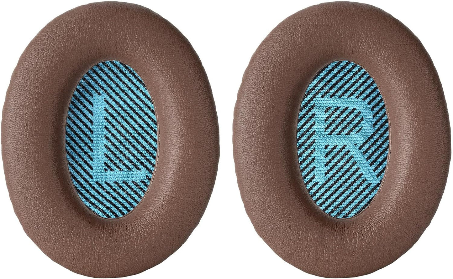 Aurivor Replacement Ear Pads Cushions for Bose QuietComfort QC 35 (ii) 25 15 2 Headphones, Upgraded Earpads for QC35 (ii) QC25 QC15 QC2 SoundTrue/SoundLink AE2/AE2i/AE2w Around-Ear Headphones (Brown)