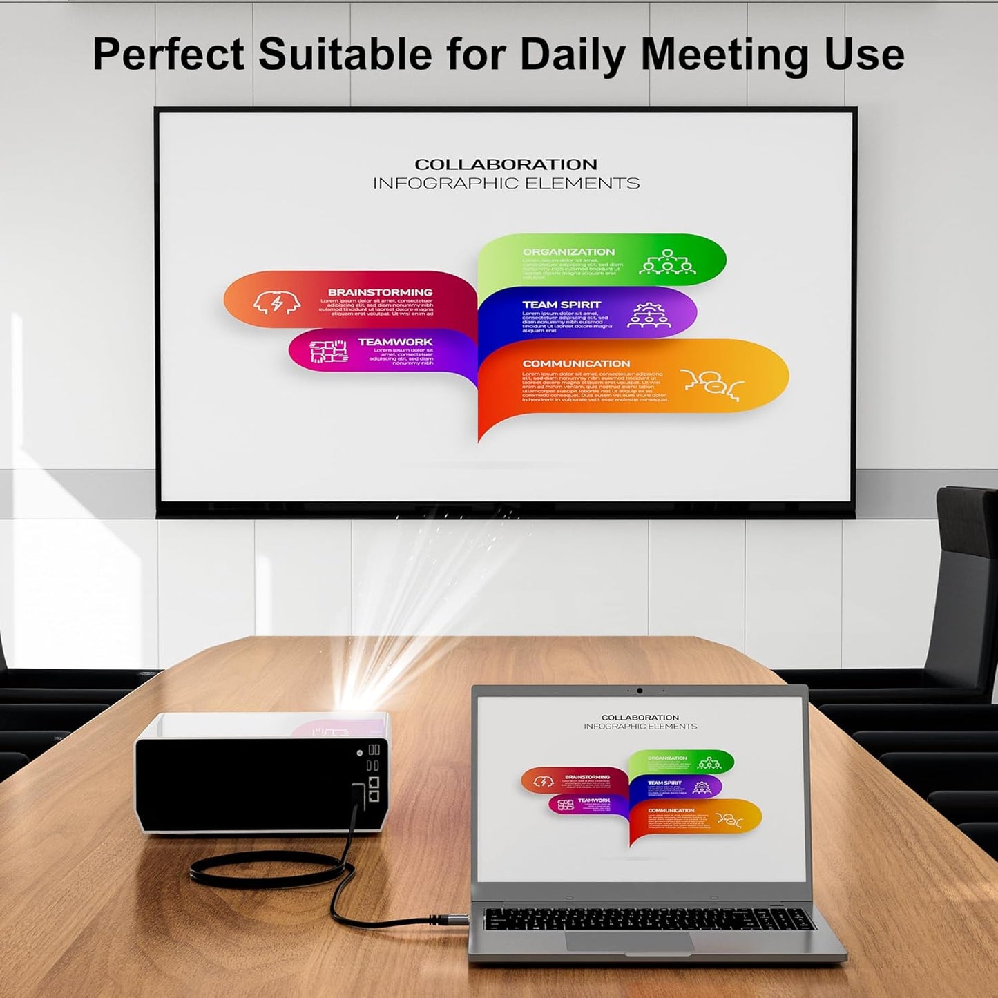 HDMI to VGA Cable 25 FT, Uni-Directional HDMI (Source) to VGA (Display) Cable, Black Male to Male Cord, Gold-plated Connectors, Aluminum Shells, for PC, Desktop, Laptop, Monitor, Projector, HDTV, Xbox