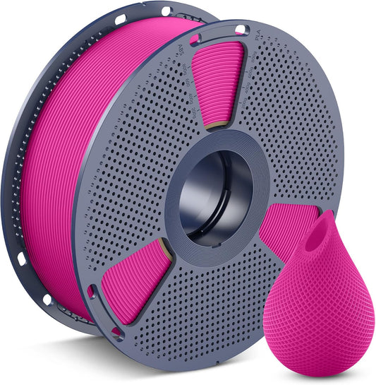 SUNLU 3D Printer Filament PETG Filament 1.75mm, Less Stringing Good Layer Adhesion High Toughness, PETG Filament 1.75 ±0.02mm, 1kg Spool(2.2lbs), Magenta