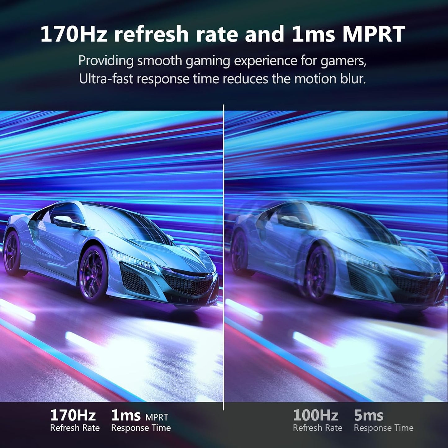 Z-Edge 32 inch Curved Gaming Monitor, QHD 1440P 170Hz 165Hz 144Hz Curved Monitor, 1500R Computer Monitor, MPRT 1ms Monitor, 16.7M Colors, 3000:1 Contrast, UG32 Ultra Slim Bezel, DP x2, HDMI x2