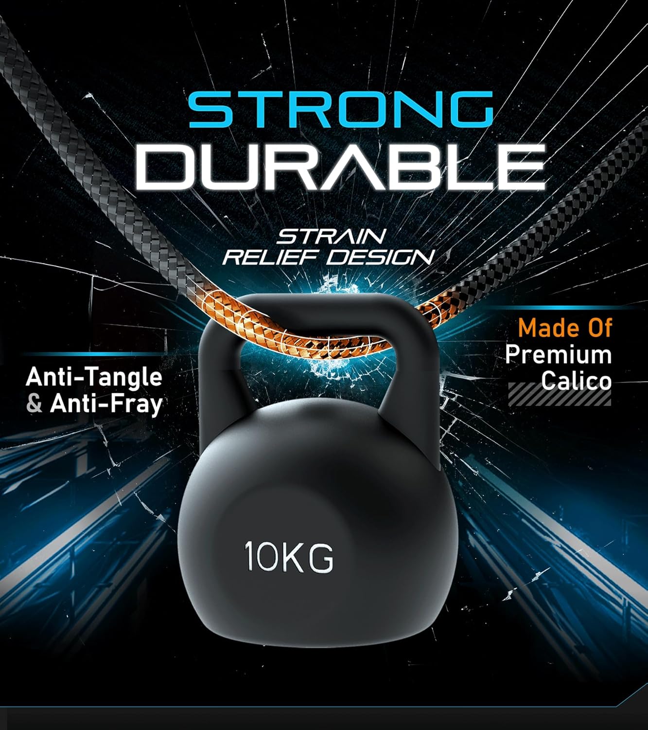 Futurizta Tech [Upgraded] Zeus-X 6-in-1 Universal Multi Cable (3.3ft/1m) Fast Charging 60W Laptop PD, QC3.0 & 27W iPhone Fast Charging & Data Sync, Military Grade Braided with Cable Organizer Strap