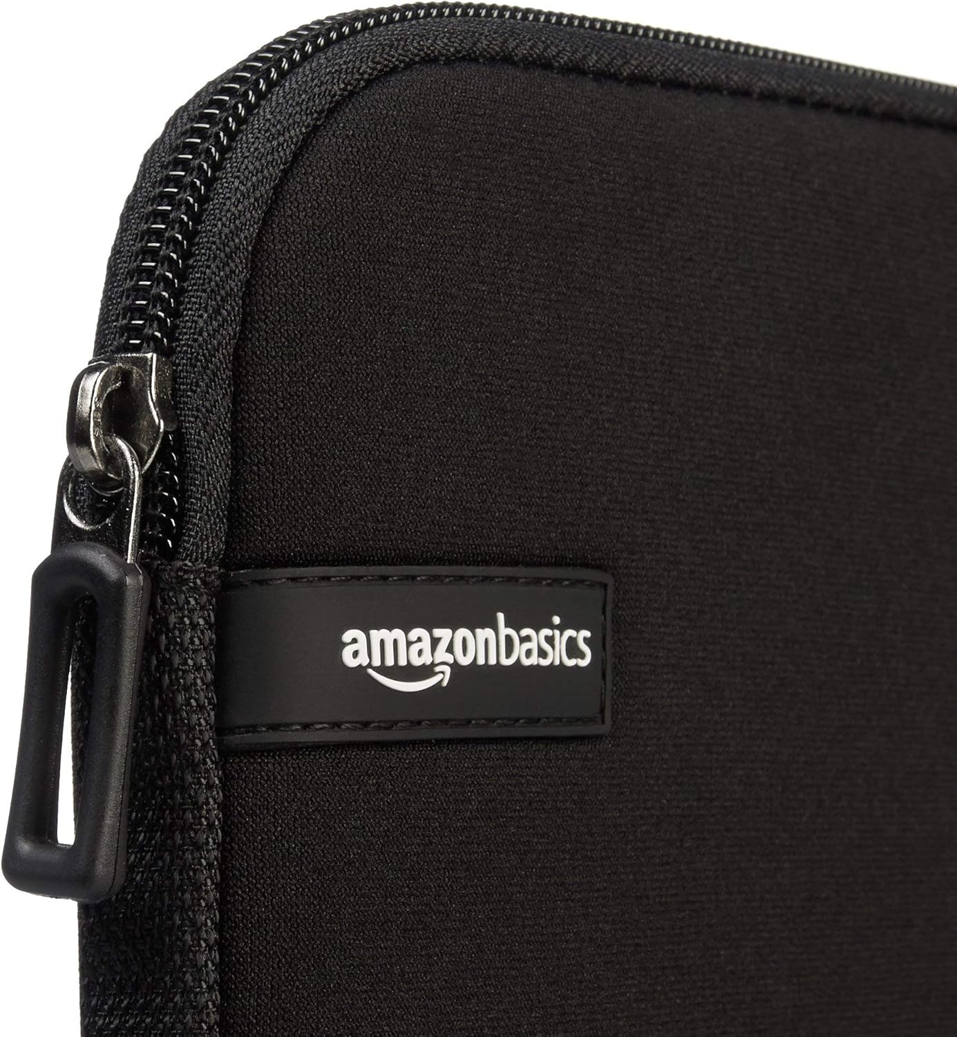 Amazon Basics 17.3-inch Laptop Sleeve, Protective Case with Zipper - Black
