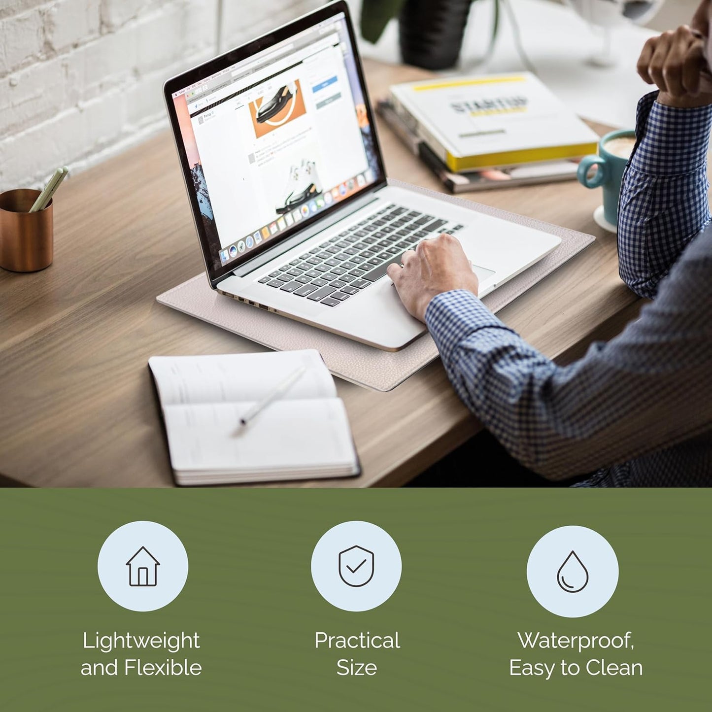 Tigrillo Laptop Radiation Protection Pad & Heat Shield