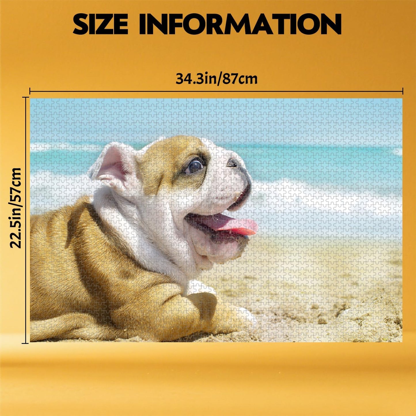 Custom Puzzle, Personalized Puzzle for Photos, Customized Puzzle 120/200/300/500/1000/1500 Pieces for Family, Christmas, Pet, Birthday, Wedding Gift