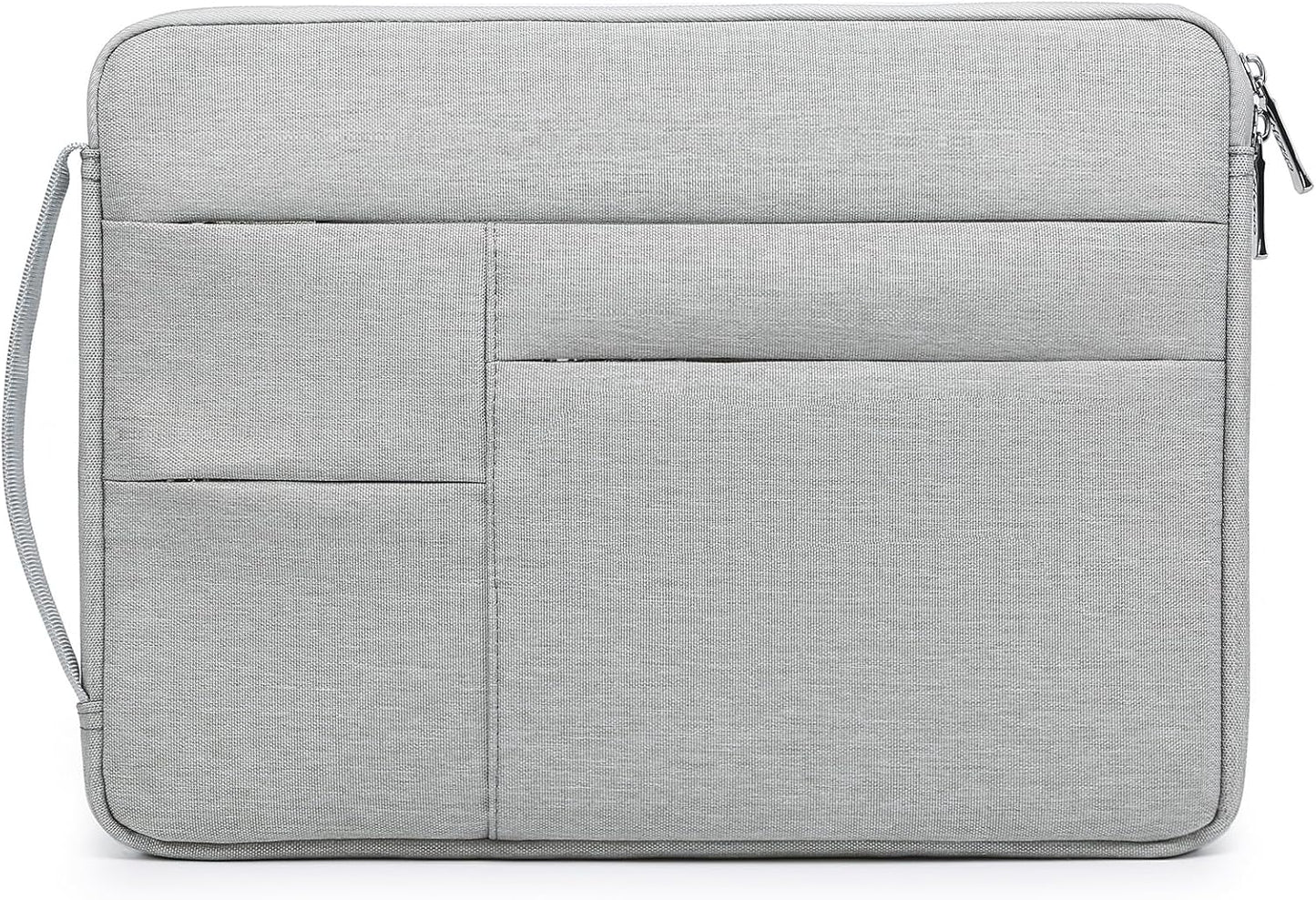 HYZUO 17-17.3 Inch Laptop Sleeve Bag Briefcase for 17" 17.3" HP/Dell/Lenovo/ASUS/LG/MSI Gaming Laptop/Razer Blade 17/18, Men Women NoteBook Protective Case Bag, Light Gray