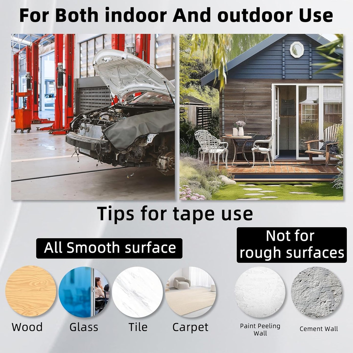 9.8ft Floor Cord Cover, Silicone Wire Hider, Hide Extension Cords, Protect Cords, Prevent Cable Trips, Heavy-Duty Adhesive-Backed Anti-Trip Cable Protector for Floor, Desk & Wall